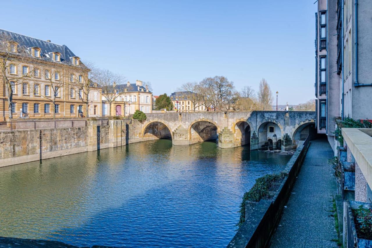 Suite "Comme A Venise" Vue Sur Metz Opera Avec Parking Inclus Kültér fotó